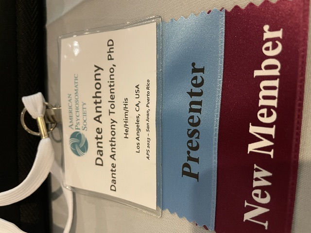 At the 2023 APS Annual Meeting.