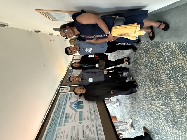 Bea presenting the PCH study poster at the UCLA Nursing Research Conference
