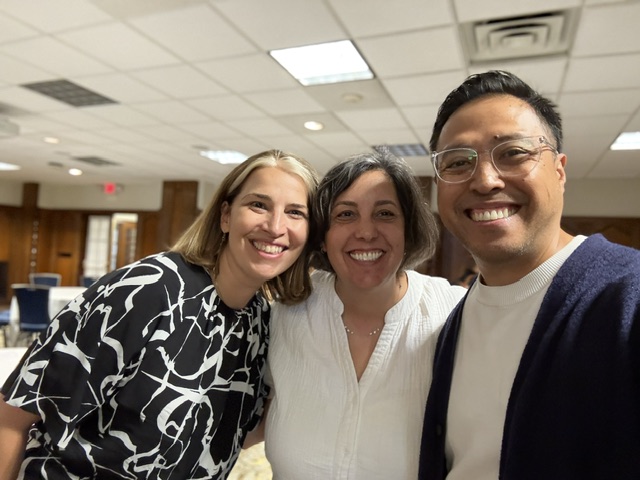 Reuniting with Michigan mentors and colleagues.