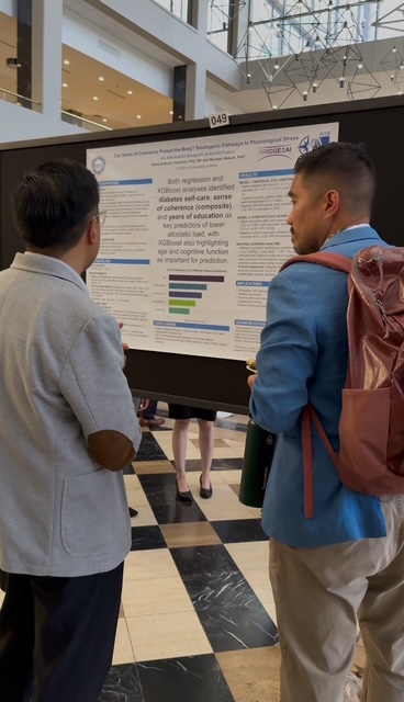 Dr. Tolentino presents at the 2025 AIM-AHEAD Annual Meeting.