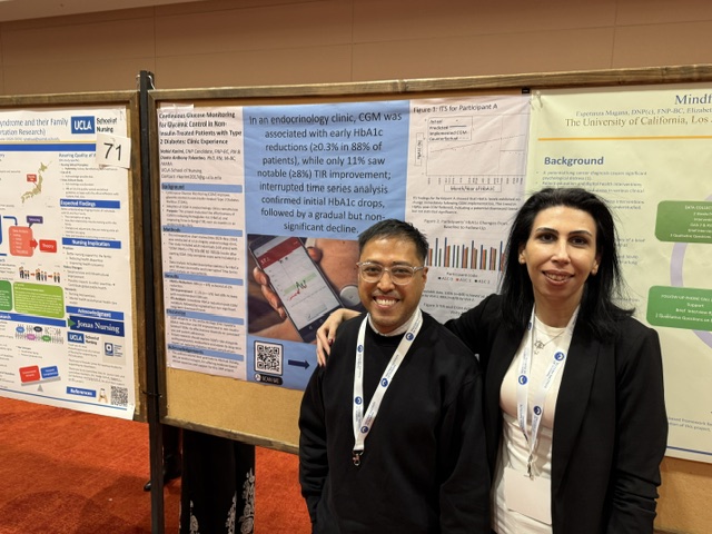 Dr. Tolentino with Nahid Karimi.