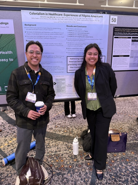Dr. Tolentino and Sorina at WIN 2026.