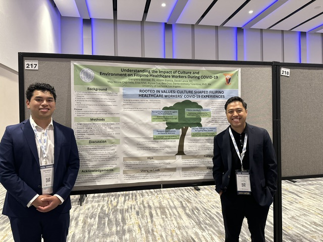 Gianpiero with Dr. Tolentino.