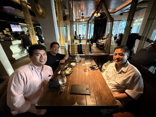 Gianpiero, Paul, and Dr. Tolentino in Seattle.