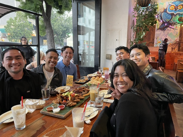 TenJ Lab members at a spring 2024 get-together
