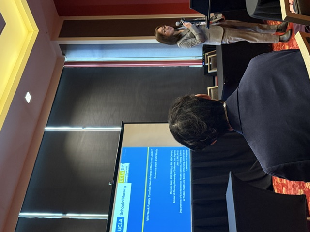 Dr. Mayumi Saiki presents her PhD work on work-family conflict.