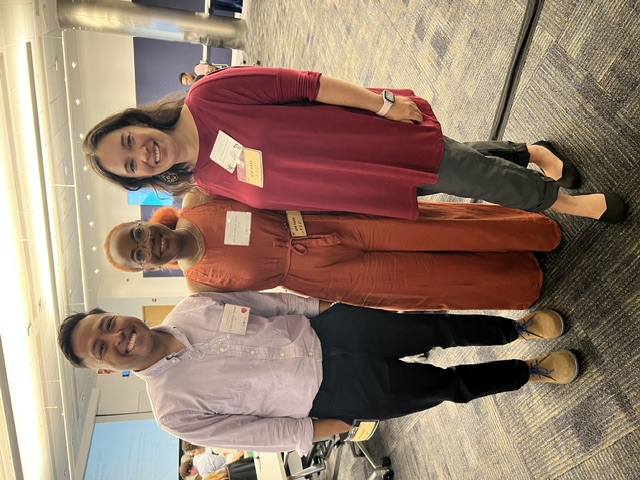 With fellow HDRI scholars.