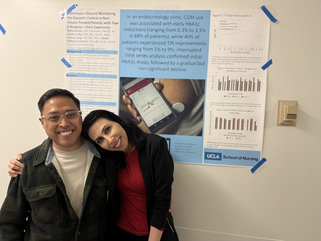 Nahid Karimi at her DNP project presentation.