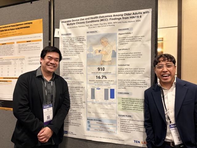 Dr. Tolentino and Paul Boy at the AMIA Amplify Conference