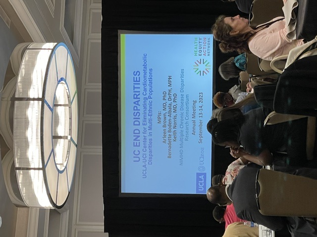 The UC END DISPARITIES Annual Meeting at UC Irvine.